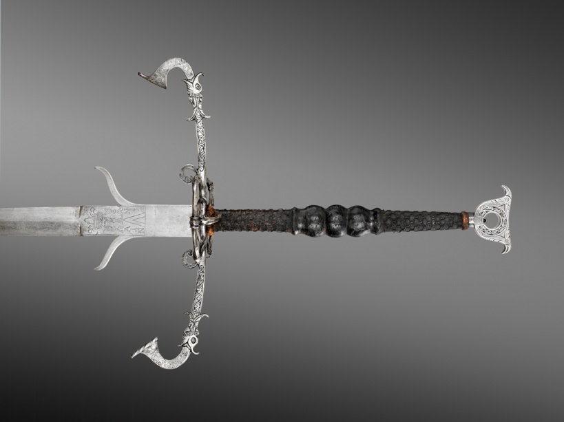 German two handed sword belonging to the bodyguard of Duke Julius