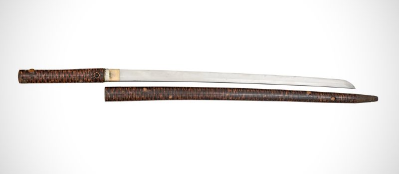 A Japanese Shikomizue (Sword Stick); Blade circa 1750-1800, Mounted 19th Century