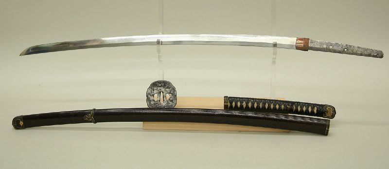 Blade and Mounting for a Sword (Katana) blade, probably 19th century; mounting, 19th century