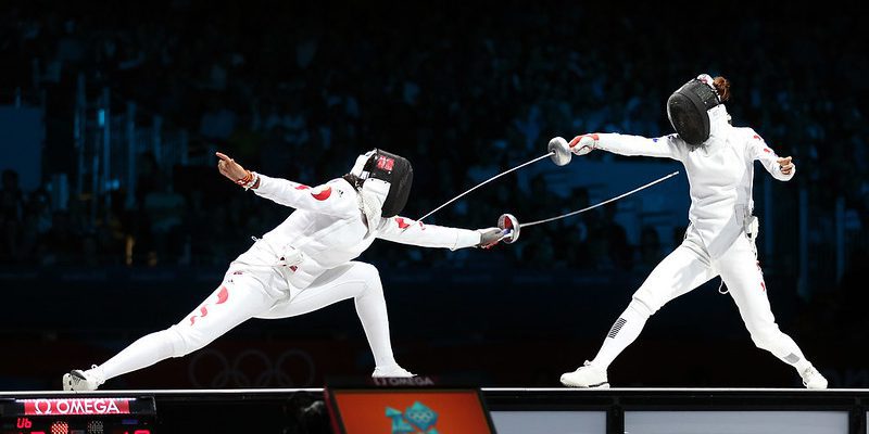 Korea women fencing epee team won the sivler medal of 2012 London Olympic Games
