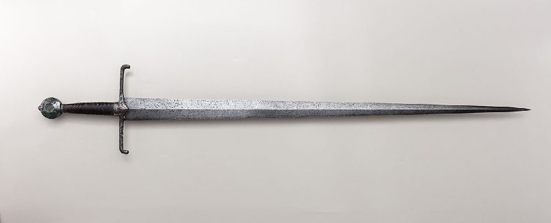 Knightly Sword early 15th century, probably French