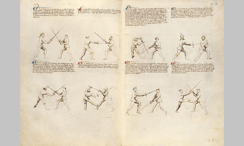 Historical sword fighting book
