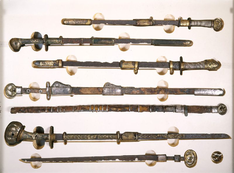 Japanese Sword with Scabbard Mounts