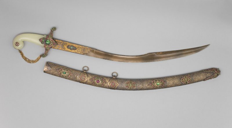 Matching Decorated Kilic with Scabbard