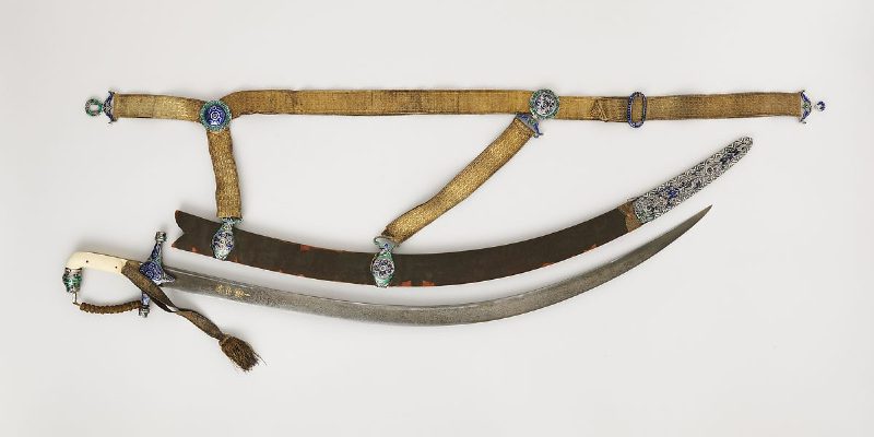 Shamshir with Scabbard and Belt