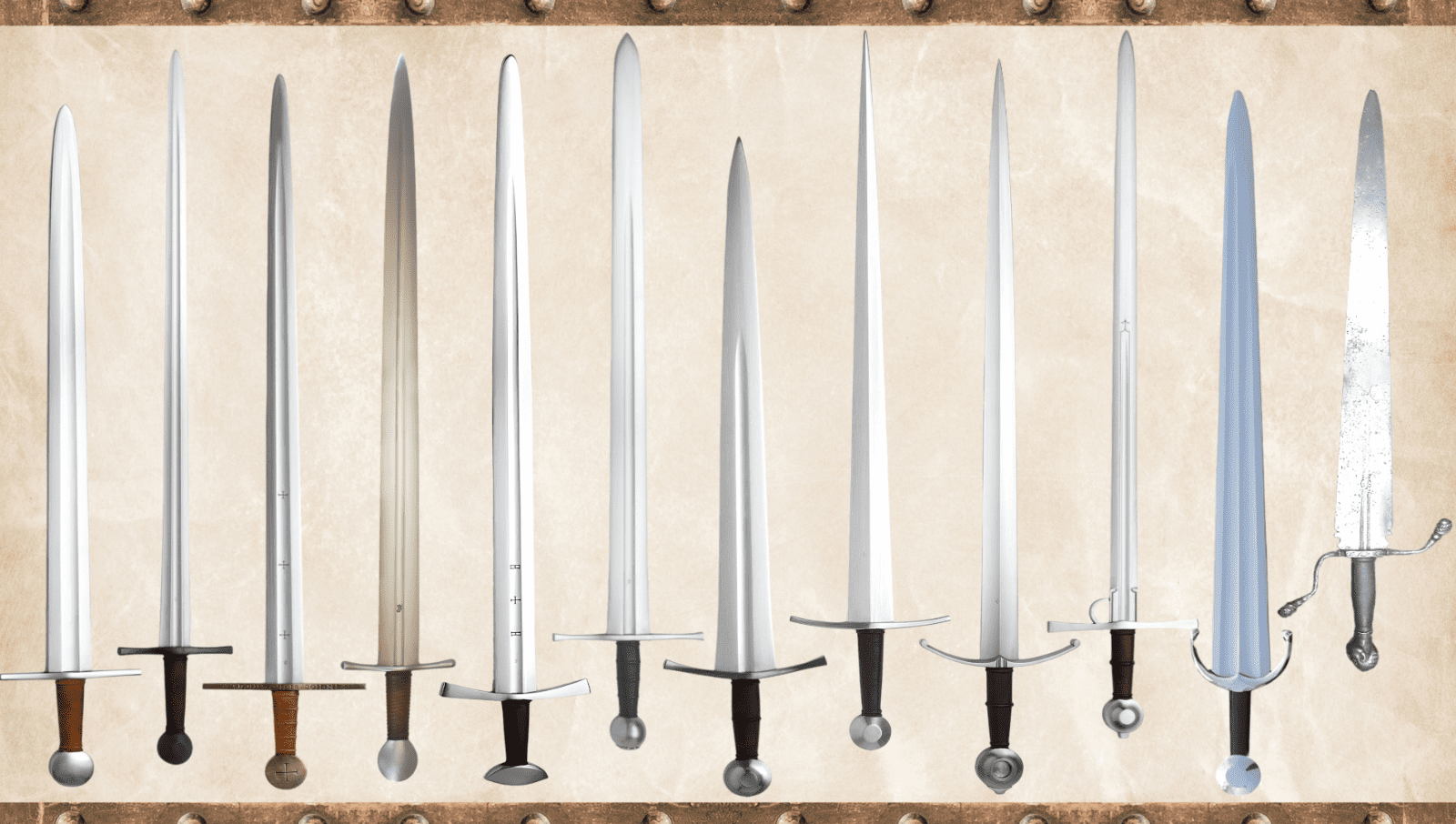 13 Types of Arming Swords and Their Historical Evolution