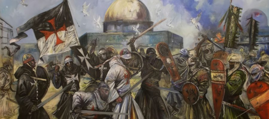 Crusades Damascus Swords
