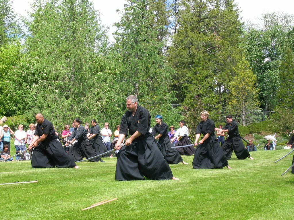 Kenjutsu at the Japanese Garden by HandsLive