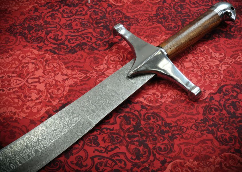 Scimitar Damascus Sword
