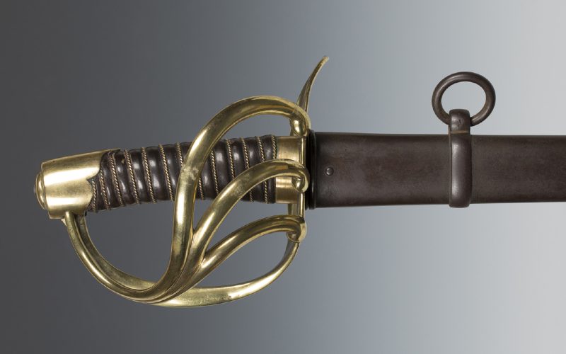 A French model AN XIII heavy cavalry sword