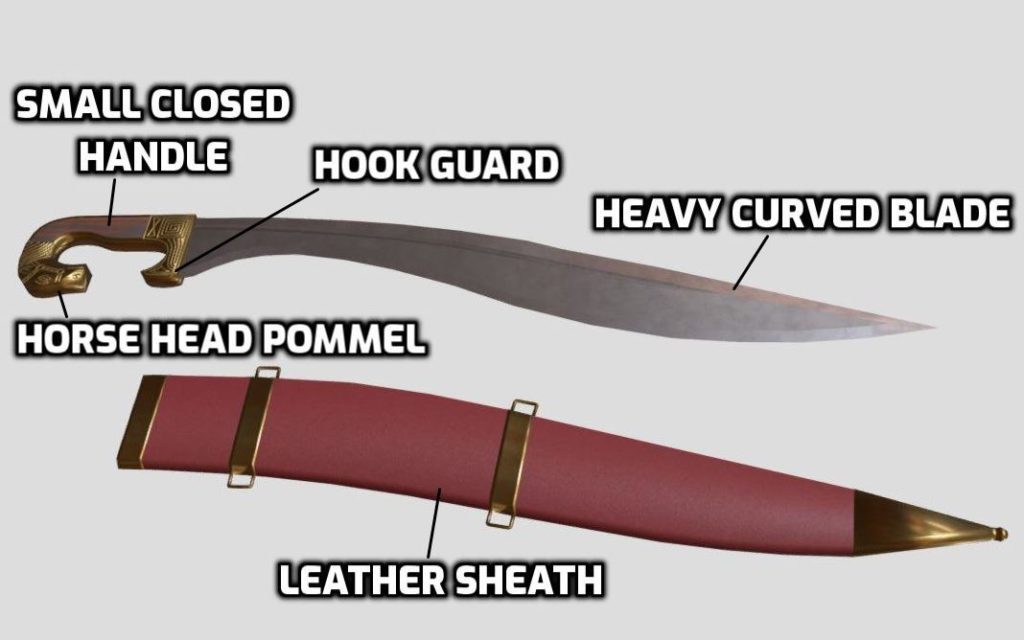 Falcata Sword with Details