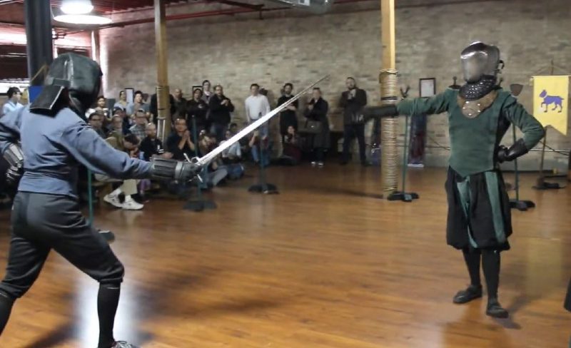 Side Sword winning a duel