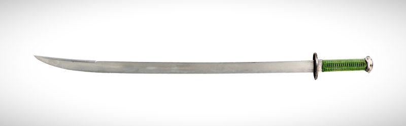 A slightly curver Yanmaodao Sword