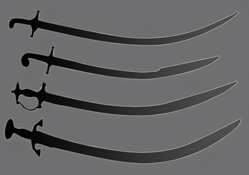 All Scimitar Sword Types
