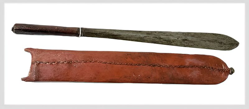 Ida sword with scabbard