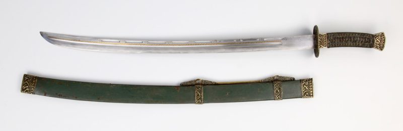 Liuyedao Sword with a slight Curve