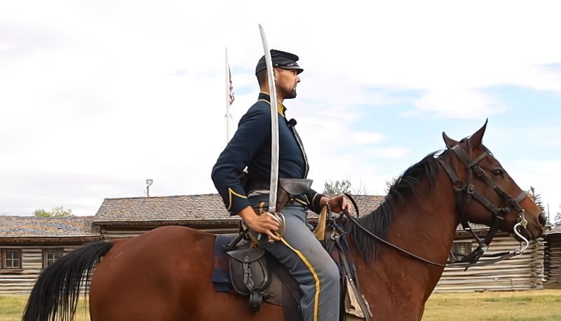 Civil War Troop With Sword