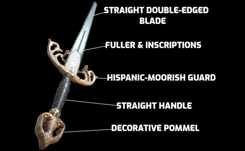 El Cid Sword with Details
