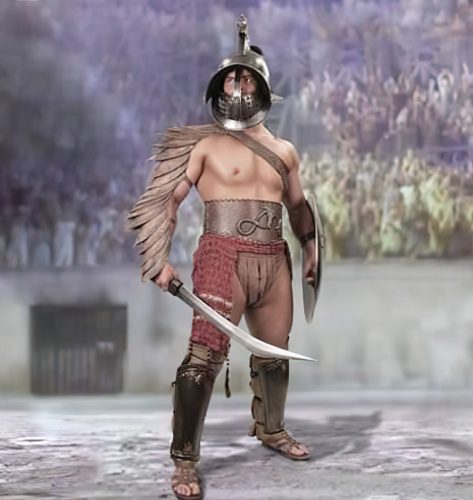 Gladiator with a Sica Sword