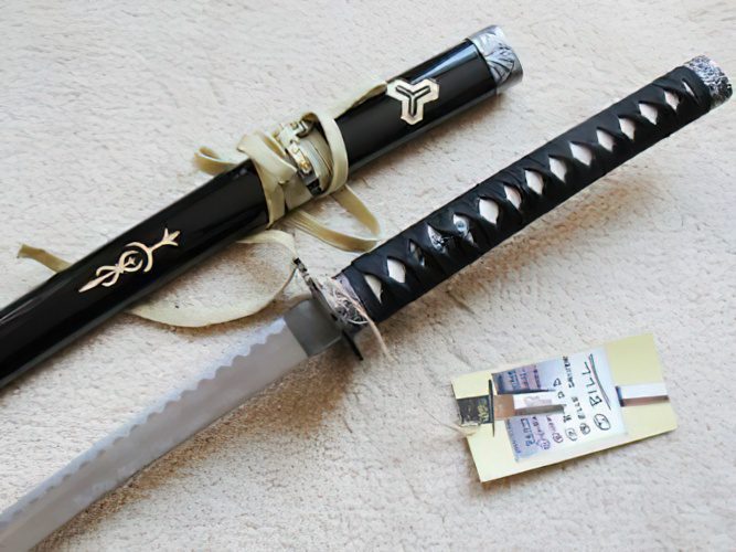 Hanzo sword Hamon