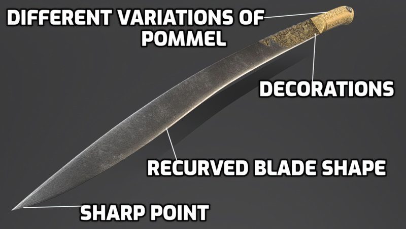 Yatagan Sword with Details