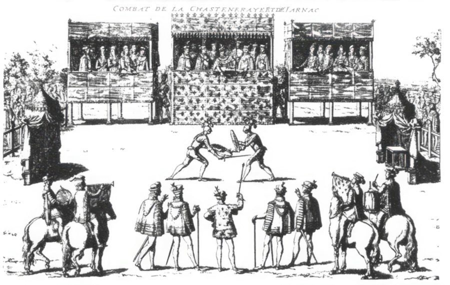 The Judicial Combat of Jarnac and Chataigneraye France 1547