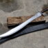 One-Handed Scimitar Sword with a Knuckle Guard