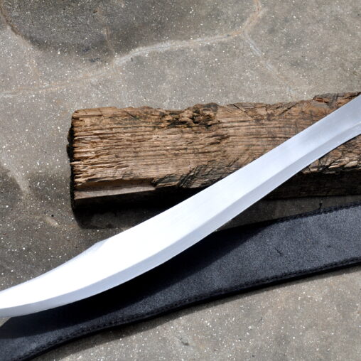 One-Handed Scimitar Sword with a Knuckle Guard