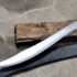 One-Handed Scimitar Sword with a Knuckle Guard