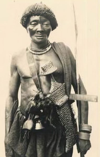 A Konda tribesman carrying the Konda