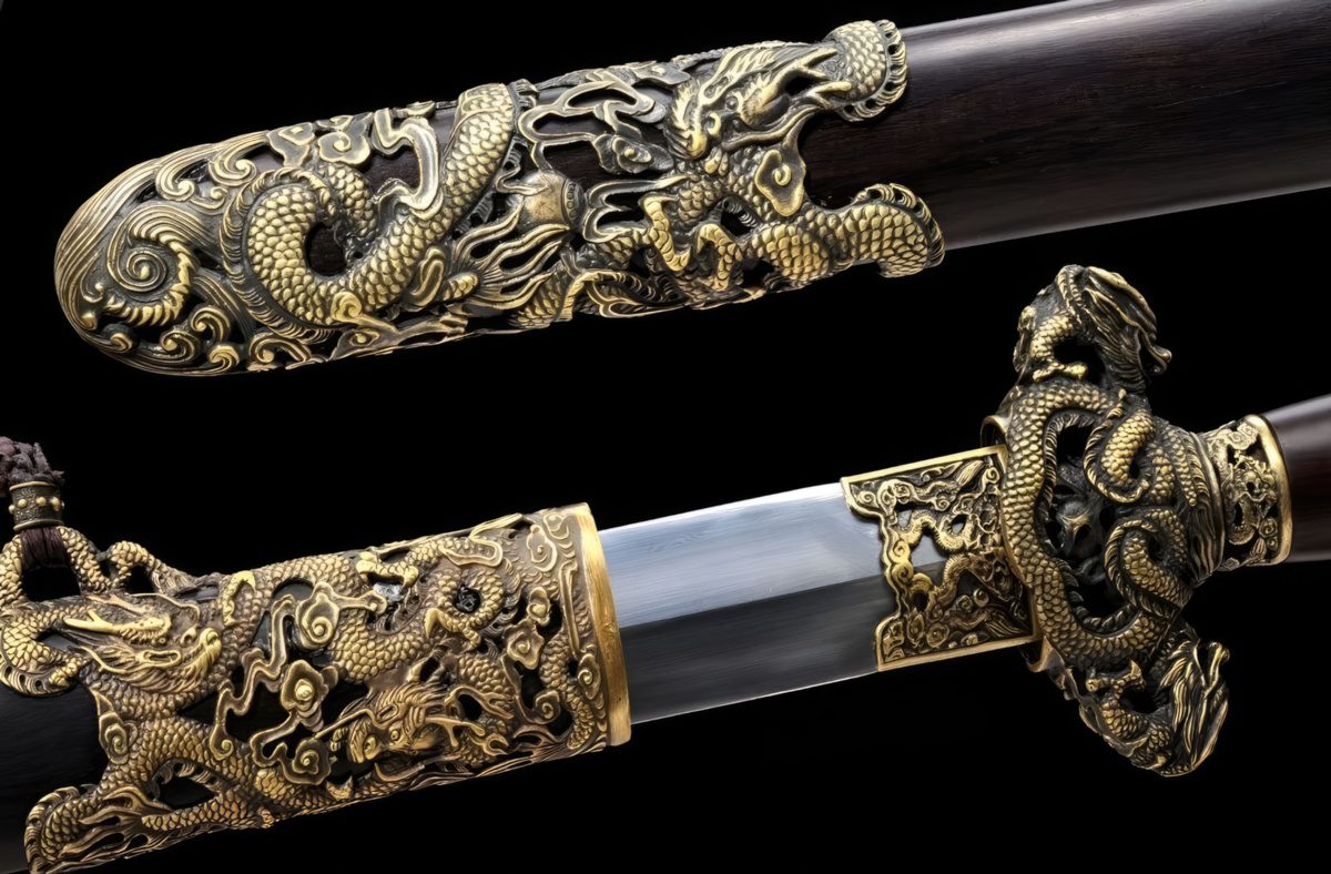 Chinese Dragon Sword Symbolism, Meaning, and Types