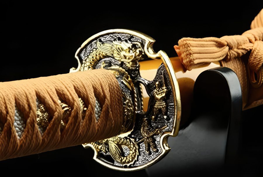 Details of the Katana Dragon Sword