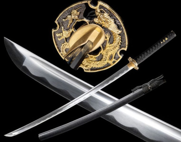 Functional Dragon Katana Sword