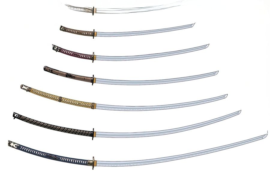 All Japanese Swords and Their Lengths