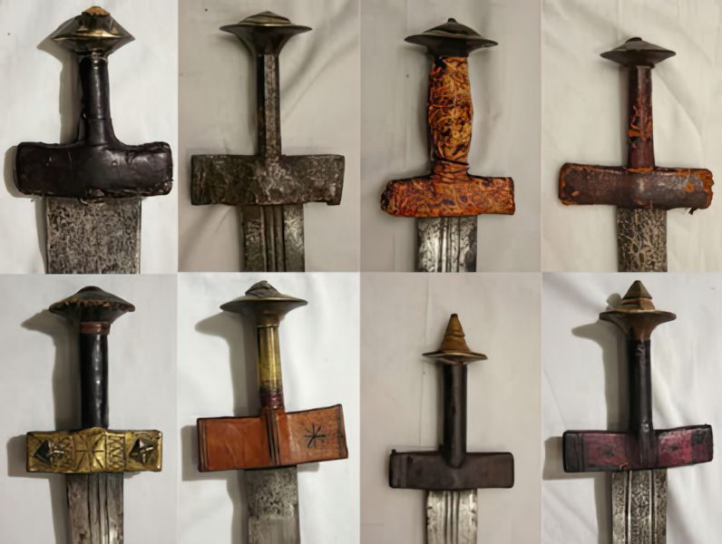 Handles of Takuoba Sword