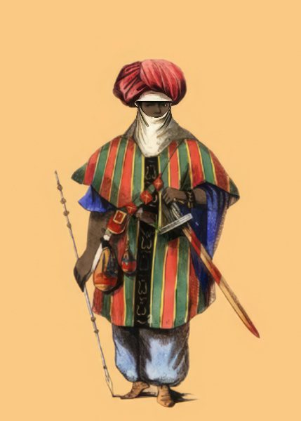 Noble Tuareg warrior of Agadez Niger