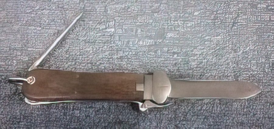 Replica of GWK 0019 WWII German Gravity Knife