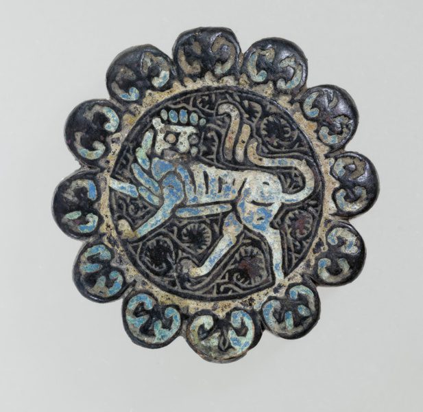 An example of a floral sword pommel 12 13th Century