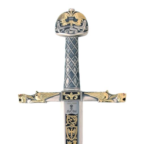 24K Gold Marto Charlemagne Sword