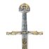 24K Gold Marto Charlemagne Sword