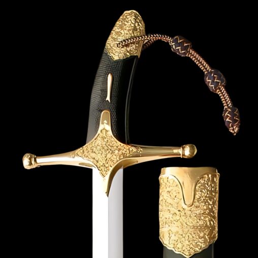 24K Gold Gilded Sacred Prophet Sword
