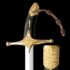 24K Gold Gilded Sacred Prophet Sword