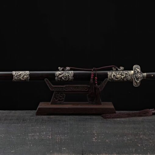 Chinese Dragon Jian Eight-Sided & Ebony Saya