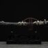 Japanese Saber 1095 Carbon Steel Sword Full Rayskin Saya Clay Tempered