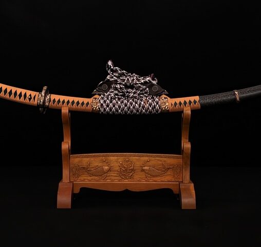 Japanese Tachi Hazuya Polished Full Tang Blade