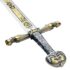 24K Gold Marto Charlemagne Sword