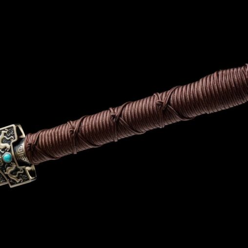 Han Jian Sword Four Beasts Pattern Steel