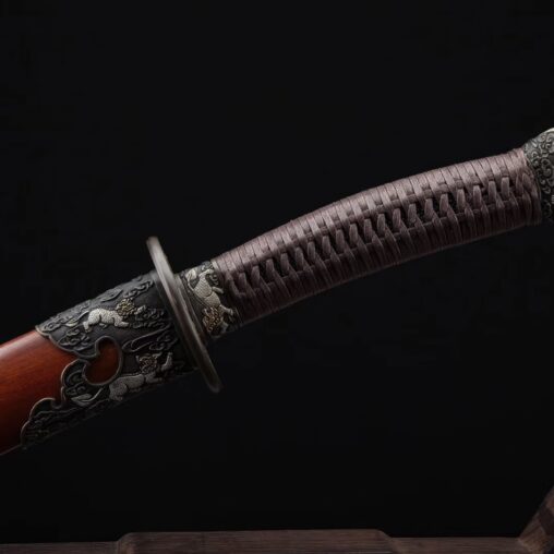 Kylin Dao Sabre Tricolor Folded Steel & Copper