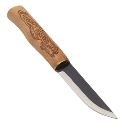 Midgard Knife Viking Dragon Pattern
