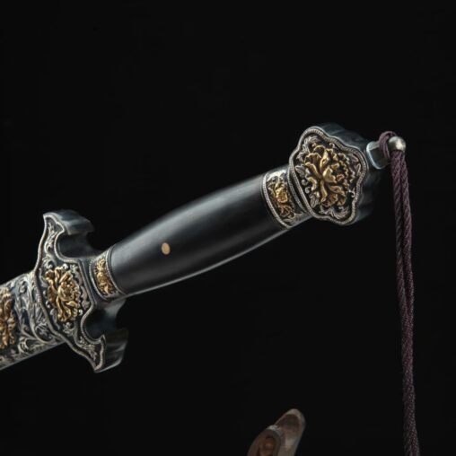 Mudan Jian Folded Pattern Steel Tempered